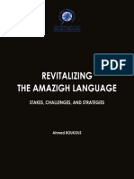 Translation Revitalizing The Amazigh Lan