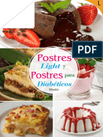 Postres Light Muestra