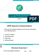 NMR Spectroscopy - Part 3