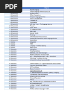 Agências de Tradução