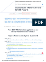 IBDP Maths Applications and Interpretation - IB Style Question Bank SL Paper-1 - IBDP, MYP, AP, IGCSE, A-Level