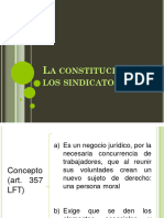 Constitución de Sindicato