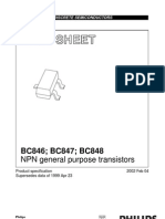 Data Sheet: BC846 BC847 BC848