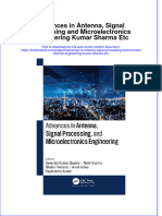 Full Chapter Advances in Antenna Signal Processing and Microelectronics Engineering Kumar Sharma Etc PDF