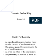 26 Discrete Probability