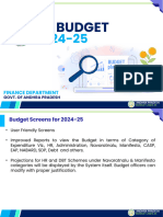 Ap Budget: Finance Department