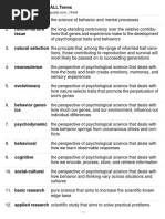 Ap PSYCHOLOGY ALL TERMS