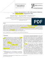 Role of (10-12) Twinning Characteristics in The Deformation Behavior