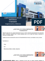 Comportamiento de Los Materiales Conglomerantes y Adhesivos.26.05.2023