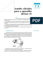 Cálculos para Aparelho Divisor