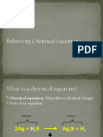 Balancing Chemical Equations