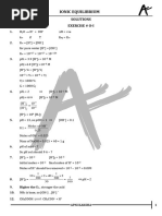 Sheet - 01 (Solution) - Ionic Equlibrium (Exercise) NJ - 247