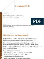 Elliptic-Curve Cryptography (ECC) : Abhijit Das