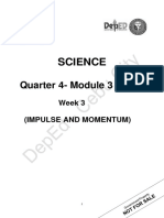 SCI 9 Q4 Module 3 Momentum and Impulse