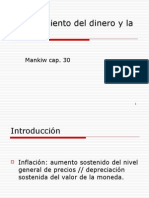 El Crecimiento Del Dinero y La Inflación