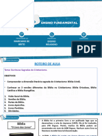 6 Ano - Ensino Religioso - Escrituras Sagradas Cristianismo 25-05 Marciano