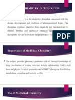 Medicinal Chemistry Introduciton