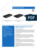 Linksys Managed Gigabit PoE+ DataSheet LGS310MPC LGS328MPC LGS352MPC