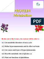 Lecture 5 Protein Metabolism 2 GD 3