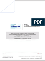 Issn:: Salud Mental 0185-3325 Instituto Nacional de Psiquiatría Ramón de La Fuente Muñiz