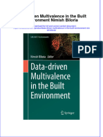 PDF Data Driven Multivalence in The Built Environment Nimish Biloria Ebook Full Chapter