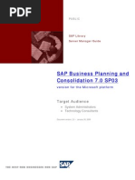 SAP BPC 70 SP03 M SMGde