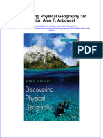 Textbook Discovering Physical Geography 3Rd Edition Alan F Arbogast Ebook All Chapter PDF