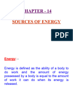 14 Sourcesofenergy