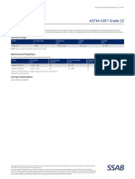 Data Sheet ASTM A387 Grade 22 2017-04-19