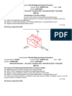 119 CGCAD External Examination Question Paper