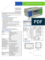 Self Powered Feeder Protection Relay