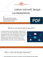 Communication Network Design