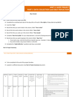 Unit 2 Sleep Project - Part I Data Collection and Daily Reflection