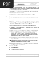 Procedimiento de Verificación-Auditorias SGIA