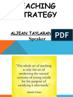 Strategies Presentation