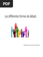 7 Debats Les Differentes Formes de Debats