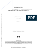 Spec 2017 02 A00 Casting Requiremtns For Pressure Retaining