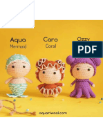 Coral, Polvo e Sereia - Aquariwool