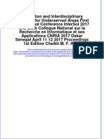 Download textbook Innovation And Interdisciplinary Solutions For Underserved Areas First International Conference Intersol 2017 And Sixth Collogue National Sur La Recherche En Informatique Et Ses Applications Cnria 201 ebook all chapter pdf 