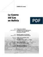 La Guerra Del Gas en Bolivia: Análisis de Casos