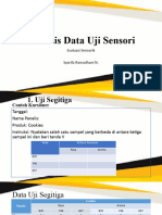 10 11. Analisis Data Uji Sensori