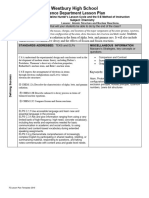 Atomic Structure Lesson Plan