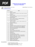 MTH114 Contents