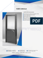 Ficha Puerta Sencilla 2