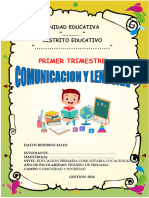 1 - Comunicación 4TO - I - TRIM