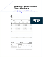 Full Chapter Kuei Jin The Hungry Ghosts Character Sheets Kien Ingate PDF