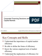 Financing Decisions and Market Efficiency