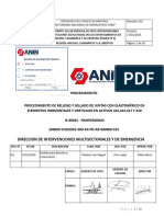 CNGO001 000 XX PD AR 000009 C01 Sellado de Juntas Con Elastomerico