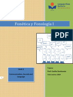 Fonética y Fonología I - Unidad 2 - 2024