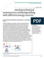 Advancing Mechanochemical Synthesis by Combining Milling With Different Energy Sources